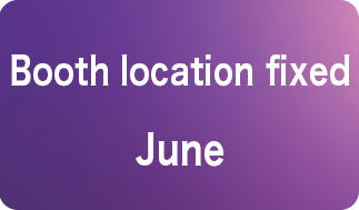 Booth location fixed June
