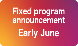 Fixed program announcement Early June